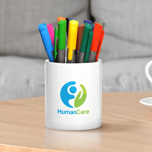 Custom Printed Ceramic Pen Holder