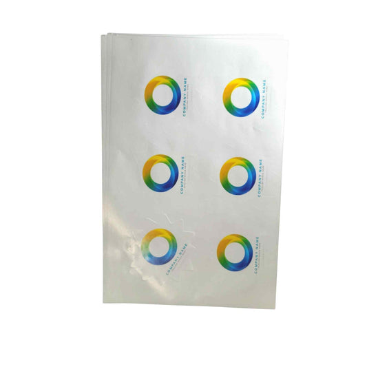 Glossy Paper Sticker - StarBurst