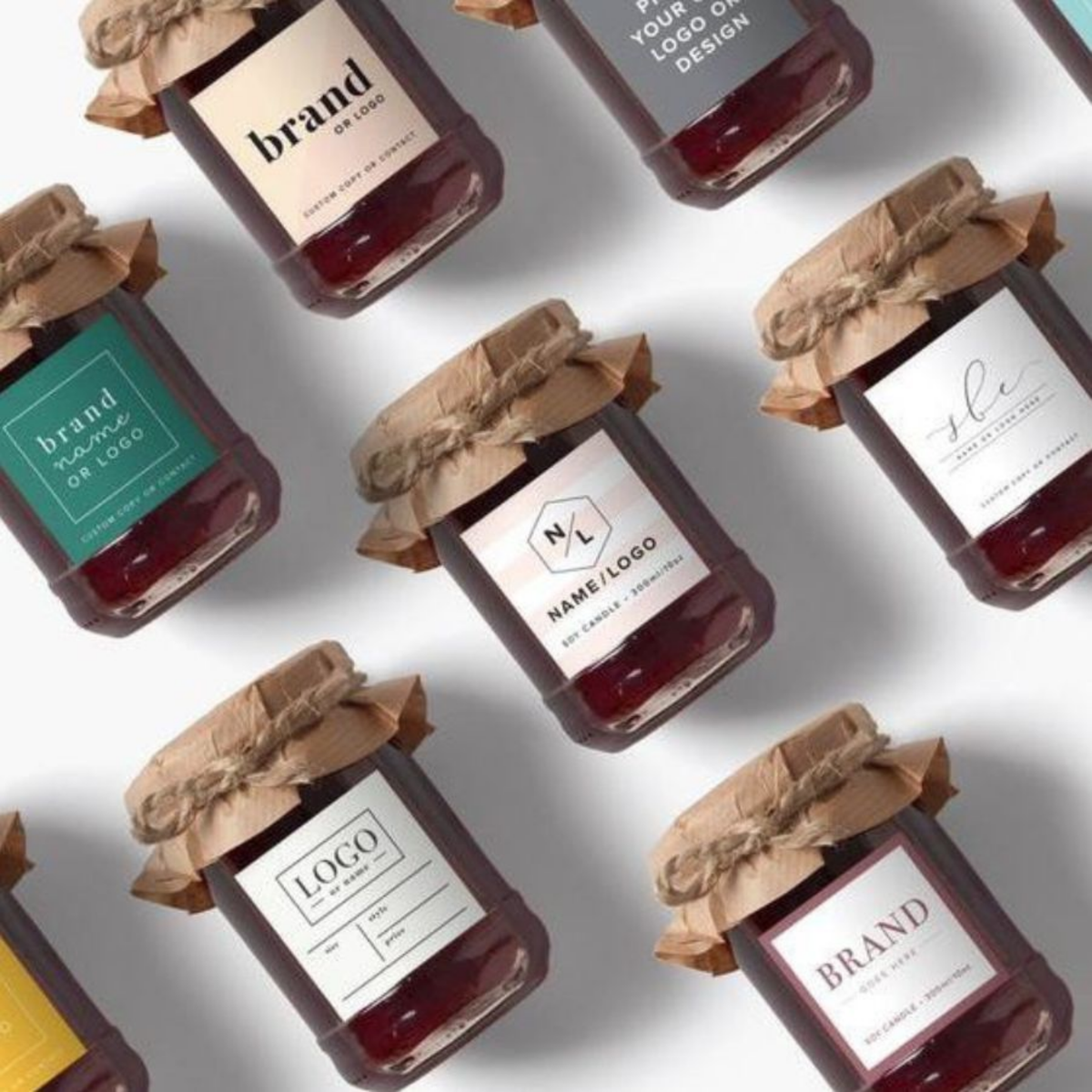 Bottle And Jar Label