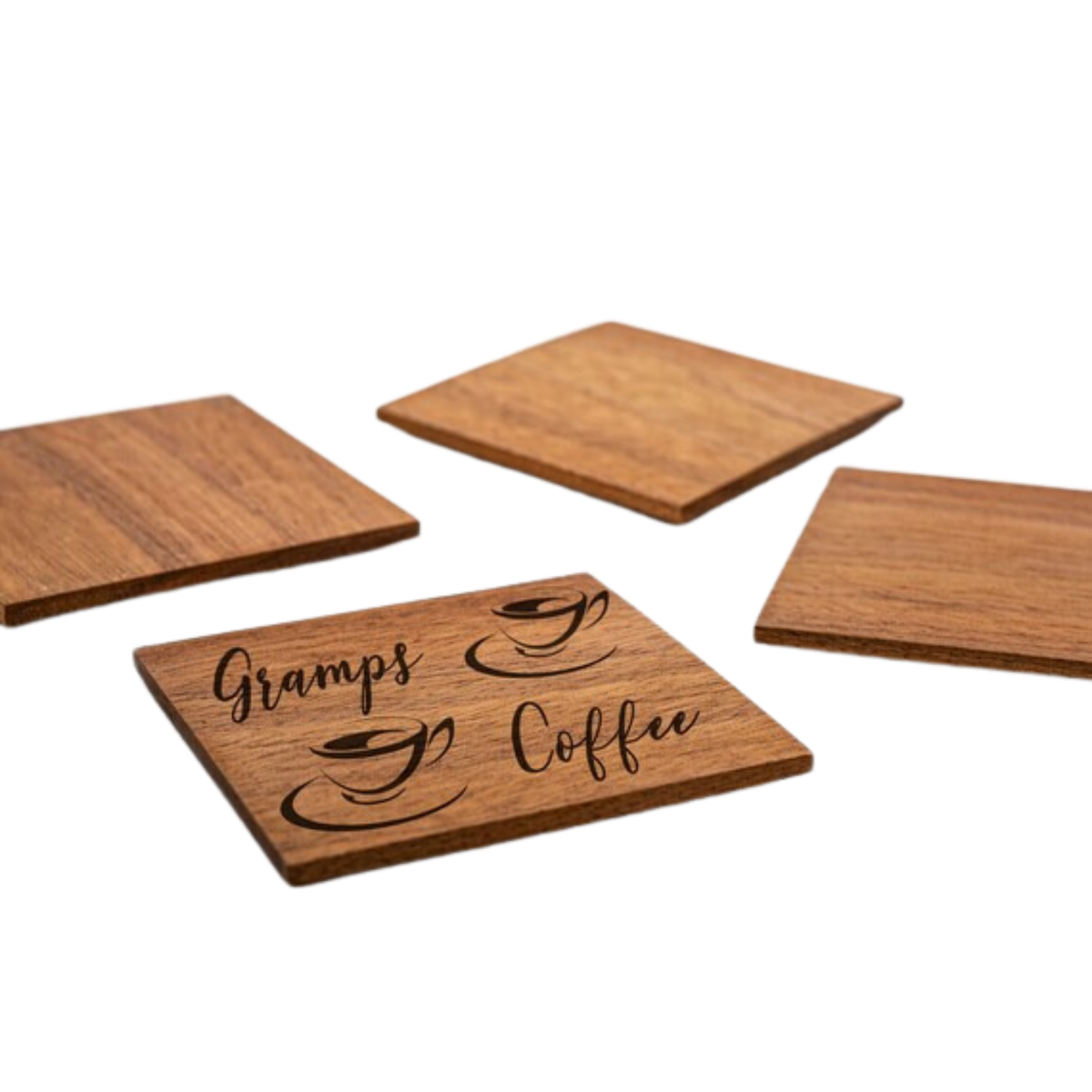 Engraved Square Coaster