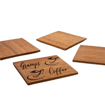 Engraved Square Coaster