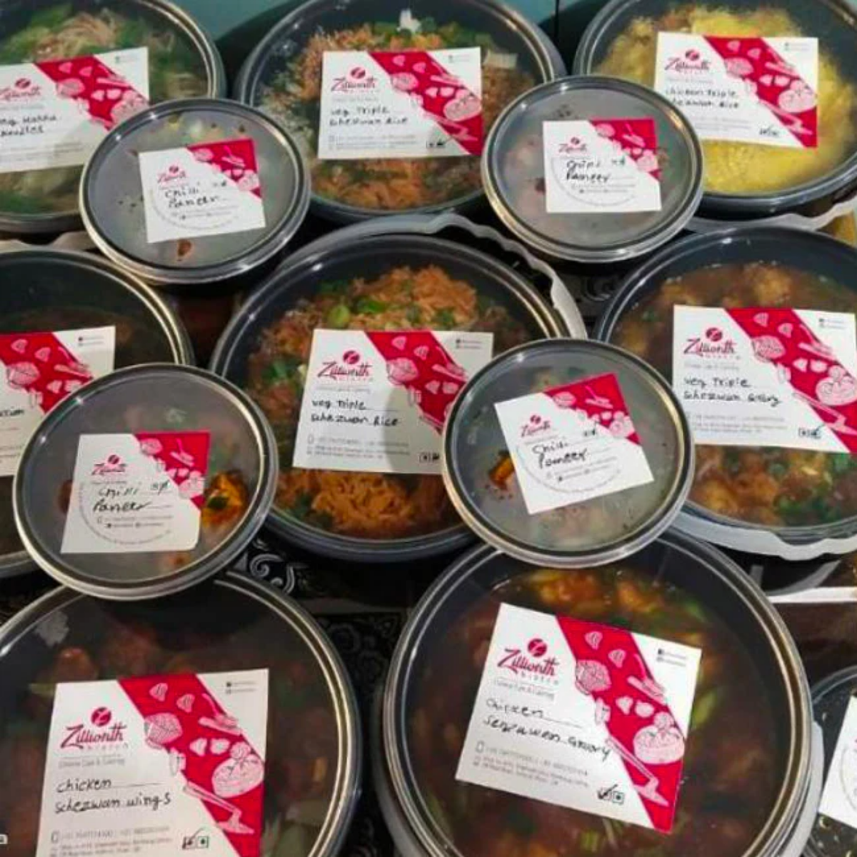 Food box/container sticker Durable