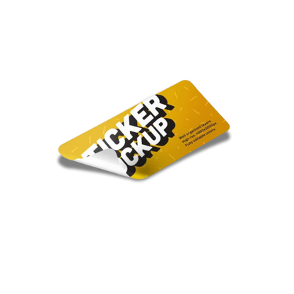 Non Tearable Sticker - Round Edge