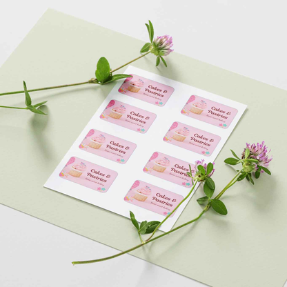 Non Tearable Sticker - Round Edge (squre/rectangle)