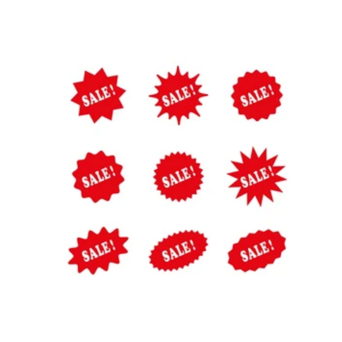 Paper Sticker - StarBurst