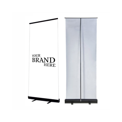 Printed Roll Up Standee Black