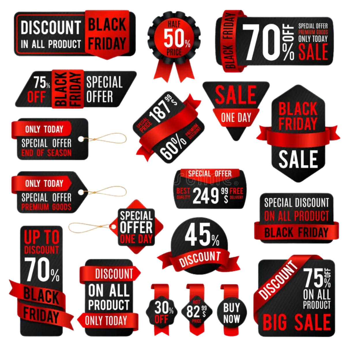 Size & Price Labels