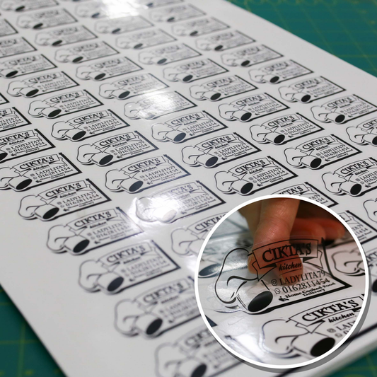Transparent Sticker Sheet