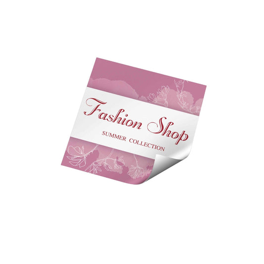 Visiting Card Sticker - Square