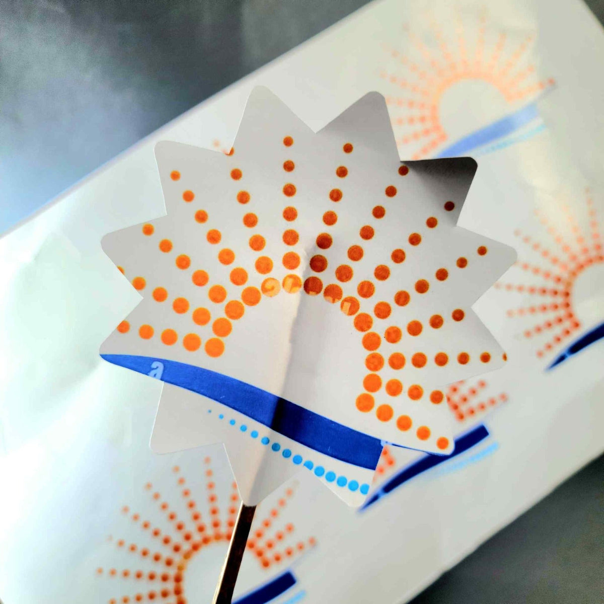 Non Tearable Sticker - StarBurst