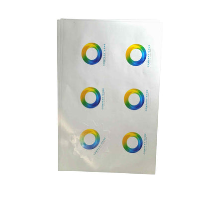 Glossy Paper Sticker - StarBurst