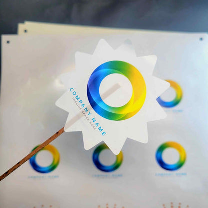 Glossy Paper Sticker - StarBurst
