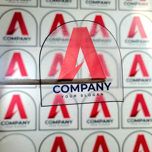 Transparent Sticker - Arch Shape