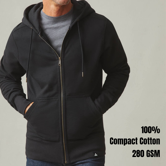Custom Printed Zipper Hoodie
